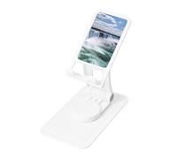FHEBNDS Niagara Falls Phone Stand for Desk, 360°Rotating Foldable Cell Phone Holder for Office Home, Height Adjustable Tablet Stand Portable Cellphone Cradle iPad Stand Holder