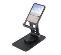 FHEBNDS Romantic White Sand Landscape Phone Stand for Desk, 360°Rotating Foldable Cell Phone Holder for Office Home, Height Adjustable Tablet Stand Portable Cellphone Cradle iPad Stand Holder