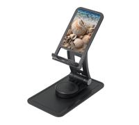 FHEBNDS Seashells by The Seashore Phone Stand for Desk, 360°Rotating Foldable Cell Phone Holder for Office Home, Height Adjustable Tablet Stand Portable Cellphone Cradle iPad Stand Holder