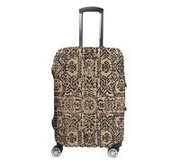 FHESDCW Antique Background Printing Luggage Covers for Suitcases, Washable Travel Accessories, Anti-Scratch & Dust Protection Suitcase Cover Protector Fits 19-32 Inch Luggage, Style, L, Classic