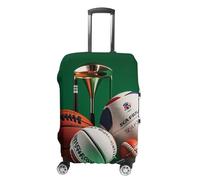 FHESDCW Basketball Rugby Baseball Golf Luggage Covers for Suitcases, Washable Travel Accessories, Anti-Scratch & Dust Protection Suitcase Cover Protector Fits 19-32 Inch Luggage, style, Small, Classic