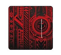 FHESDCW Black and Red Picnic Blanket with Zippered Tote Bag, Waterproof Portable Outdoor Blanket, Lightweight Foldable Outdoor Mat for Beach, Camping, Park, 200x200cm