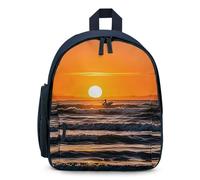 FHESDCW Cloudy Sky Backpack for Men Women, Durable Small Bookbag Lightweight Daypack for Travel, Hiking, Blue-style, One Size, Daypack Backpacks