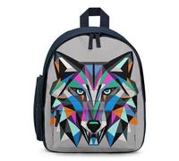 FHESDCW Coyote, Wolf Beast Backpack for Men Women, Durable Small Bookbag Lightweight Daypack for Travel, Hiking, Blue-style, One Size, Daypack Backpacks