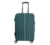 FHESDCW Dark Retro Minimalist Pattern Luggage Covers for Suitcases, Washable Travel Accessories, Anti-Scratch & Dust Protection Suitcase Cover Protector Fits 19-32 Inch Luggage, Style, M, Classic