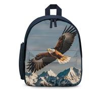 FHESDCW Eagles Backpack for Men Women, Durable Small Bookbag Lightweight Daypack for Travel, Hiking, Blue-style, One Size, Daypack Backpacks