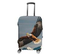 FHESDCW Eagles Luggage Covers for Suitcases, Washable Travel Accessories, Anti-Scratch & Dust Protection Suitcase Cover Protector Fits 19-32 Inch Luggage, style, L, Classic