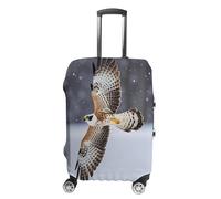 FHESDCW Flying White Eagle Luggage Covers for Suitcases, Washable Travel Accessories, Anti-Scratch & Dust Protection Suitcase Cover Protector Fits 19-32 Inch Luggage, Style, L, Classic