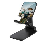 FHESDCW Foldable Cell Phone Stand for Desk - Field Printed Music Phone Holder Angle Height Adjustable Cellphone Holder Portable Tablet Stand Compatible with All Phones 4-13" Phones Tablets