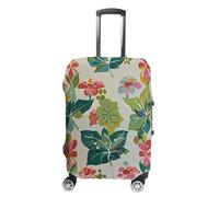 FHESDCW Ivy Leaf Luggage Covers for Suitcases, Washable Travel Accessories, Anti-Scratch & Dust Protection Suitcase Cover Protector Fits 19-32 Inch Luggage, Style, S, Classic
