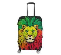 FHESDCW Lion's Head Majestic Luggage Covers for Suitcases, Washable Travel Accessories, Anti-Scratch & Dust Protection Suitcase Cover Protector Fits 19-32 Inch Luggage, style, XL, Classic