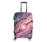 FHESDCW Marble Patterned Luggage Covers for Suitcases, Washable Travel Accessories, Anti-Scratch & Dust Protection Suitcase Cover Protector Fits 19-32 Inch Luggage, Style, L, Classic