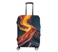FHESDCW Marble Patterns Resembling Mountain Peaks Luggage Covers for Suitcases, Washable Travel Accessories, Anti-Scratch & Dust Protection Suitcase Cover Protector Fits 19-32 Inch Luggage, style, M
