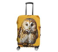 FHESDCW Owl Branch Luggage Covers for Suitcases, Washable Travel Accessories, Anti-Scratch & Dust Protection Suitcase Cover Protector Fits 19-32 Inch Luggage, style, S, Classic