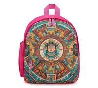 FHESDCW Patterns of Ancient Civilization Figures Backpack, Durable Small Bookbag Lightweight Daypack for Travel, Pink-style, One Size, Daypack Backpacks