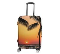 FHESDCW Sunrise of on The Sea Luggage Covers for Suitcases, Washable Travel Accessories, Anti-Scratch & Dust Protection Suitcase Cover Protector Fits 19-32 Inch Luggage, Style, M, Classic