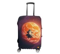 FHESDCW Sunset in Outer Space Luggage Covers for Suitcases, Washable Travel Accessories, Anti-Scratch & Dust Protection Suitcase Cover Protector Fits 19-32 Inch Luggage, Style, S, Classic