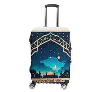 FHESDCW Texture Arch Luggage Covers for Suitcases, Washable Travel Accessories, Anti-Scratch & Dust Protection Suitcase Cover Protector Fits 19-32 Inch Luggage, style, L, Classic