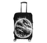 FHESDCW The Mysterious Burning of The Sun Luggage Covers for Suitcases, Washable Travel Accessories, Anti-Scratch & Dust Protection Suitcase Cover Protector Fits 19-32 Inch Luggage, Style, XL, Classic