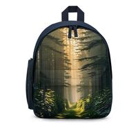FHESDCW The Tyndall Effect Backpack for Men Women, Durable Small Bookbag Lightweight Daypack for Travel, Hiking, Blue-style, One Size, Daypack Backpacks