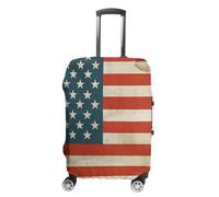 FHESDCW USA Flag Luggage Covers for Suitcases, Washable Travel Accessories, Anti-Scratch & Dust Protection Suitcase Cover Protector Fits 19-32 Inch Luggage, style, Small, Classic
