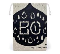 FHESDCW Water Droplet Contour Drawstring Bag Canvas, Reusable Travel Jewelry Pouches, Washable Storage Bags for Gift, Candy, Cosmetics 12 * 18cm