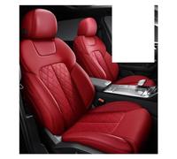 FHFB Seat Cover Sets Custom Car Seat Covers Leather For Bmw For X5 X6 Z4 E53 E85 E86 E89 E70 E71 E72 F15 F16 F85 F86 Interior Accessories Auto Parts(Red)