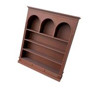 FHGSPQWM 1: 12 Scale Minaiture Storage Cabinet Model Figure Display Shelf Scene Furniture for Doll House Enthusiasts and Collectors Miniature Display Cabinet