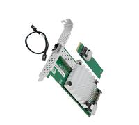 FHGSPQWM 10Gbps PCIe Networking Card NVME to SFP+ Fiber 82599 Chip 10G Ethernet Adapter Card for Server Data Center Application Networking