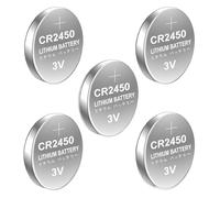 FHGSPQWM 10pcs / 5pcs CR2450 Button Batteries 600mAh High Energy Density Replacement DL2450 / ER2450 / GPCR2450 for Watch Leak Proof