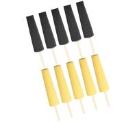 FHGSPQWM 10Pieces Pottery Trimming Tool Sponge on Stick Ceramic Clay Trimming for Carving and Shaping Sponge Stick