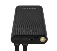 FHGSPQWM 18650 Battery Mobile Power Boxes Chargers Case Featuring 18W Fast Charging Real Time Batteries Chargers Case