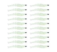FHGSPQWM 20Pcs / pack Simulation Prawns Shrimp Fishing Tackle Swimbaits Lures Baits Soft Crawfishes Lure Baits for Fishing