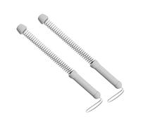 FHGSPQWM 2Pcs Portable Workout Rod Battle Rope Replacement Spring Strength Training Tool Exercise Rods for Men and Women Strength Training Sports Fitness Equipment