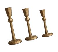 FHGSPQWM 3Pcs Staggered Iron Holders Modern Design Holiday Table Decoration for 3 / 4inch Indoor and Outdoor Use Modern Stick Holders