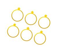 FHGSPQWM 6Pcs Agility Circles with Direction Indicators Perfect for Sports Training and Child Development Exercises, Flexible Speed Rings for Athletic