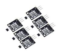 FHGSPQWM 6PCS KY-003 A3144 Half Dozen Hall Sensors Module Semiconductor Integrated Technology Metal Hall Effect Module