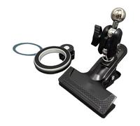 FHGSPQWM Adjustable Phone Stand with Metal Construction Strong Clamp Upgrades for Effortless Angles Changes Accessory