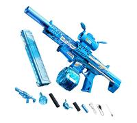FHGSPQWM Advanced High Pressure Water Toy with Flashing Lights Ideal for Adults Electric Automatic Toy Battery Powered Outdoor Play Pool Party Backyard Fight