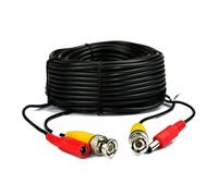 FHGSPQWM Anti-Interference BNC to DC5.5x2.1mm Power Cable for Security Cameras Stable Transmission CCTV Cable
