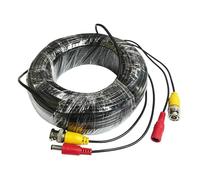 FHGSPQWM Anti-Interference BNC to DC5.5x2.1mm Power Cable for Security Cameras Stable Transmission CCTV Cable