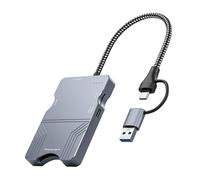 FHGSPQWM CFEB Card Reader 10GB Fast Data Handling for SD3.0 Cards Plugs Play Functionality Travel Friendly Cfeb Reader