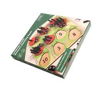 FHGSPQWM Children Number Matching Set for Preschoolers Interactive Learning Toy Hand Game Educational Motor Skills Development Colorful Stacking Blocks
