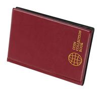 FHGSPQWM Compact Design Coin Holder Book with Anti Discoloration Technology for Valuable Currency Storage Organizers Album Collection Book