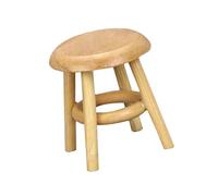 FHGSPQWM Compact White Wooden Bench for Model House Accurately Sized for 1: 12 Scale Display Rooms Tiny Living Room Decor