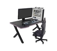 FHGSPQWM Detailed Small Scale Computer Desk Model Constructed in Sustainable for Artistic Displays Realistic Miniature Computer Desk Decors