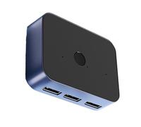 FHGSPQWM DisplayPort 8K60Hz Bidirectional Video Switching Highly Definition 1 in Three Out or Three in 1 Out Mode for Monitors TVs and Projectors Hdrs DisplayPort Switching