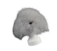 FHGSPQWM Dog Grooming Training Head Model with Unstyled Synthetic Fiber Hair Perfect for Pet Breeds Trimming Coloring Practice Pet Grooming Figure Head