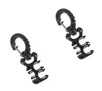 FHGSPQWM Easyly Grip Adjustable Release Buckles Reliability Silicone Scubas Accessory for Secure Underwater Equipment Management High Strengths Regulator Retainer