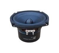 FHGSPQWM Heavy Duty 5.25inch Square Subwoofer Driver Enhanced Low Frequencys Response Metal Frame Rubber Suspension Professional Bass Tuning